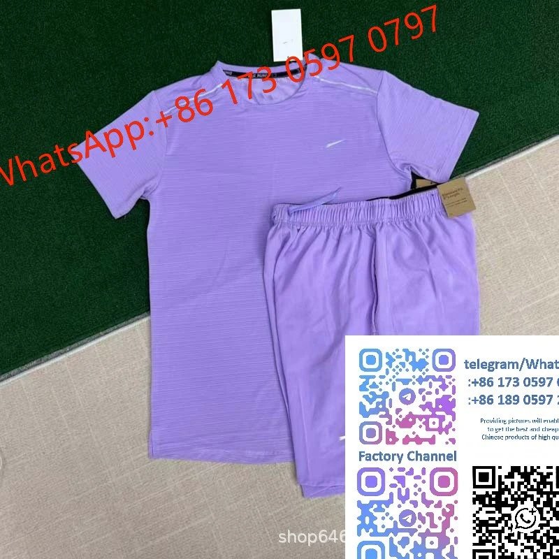 Crystal stripe purple+D218 purple shorts