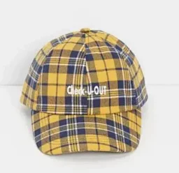 thumbnail for Sworn to wave plaid personalized national trend custom embroidered baseball cap
