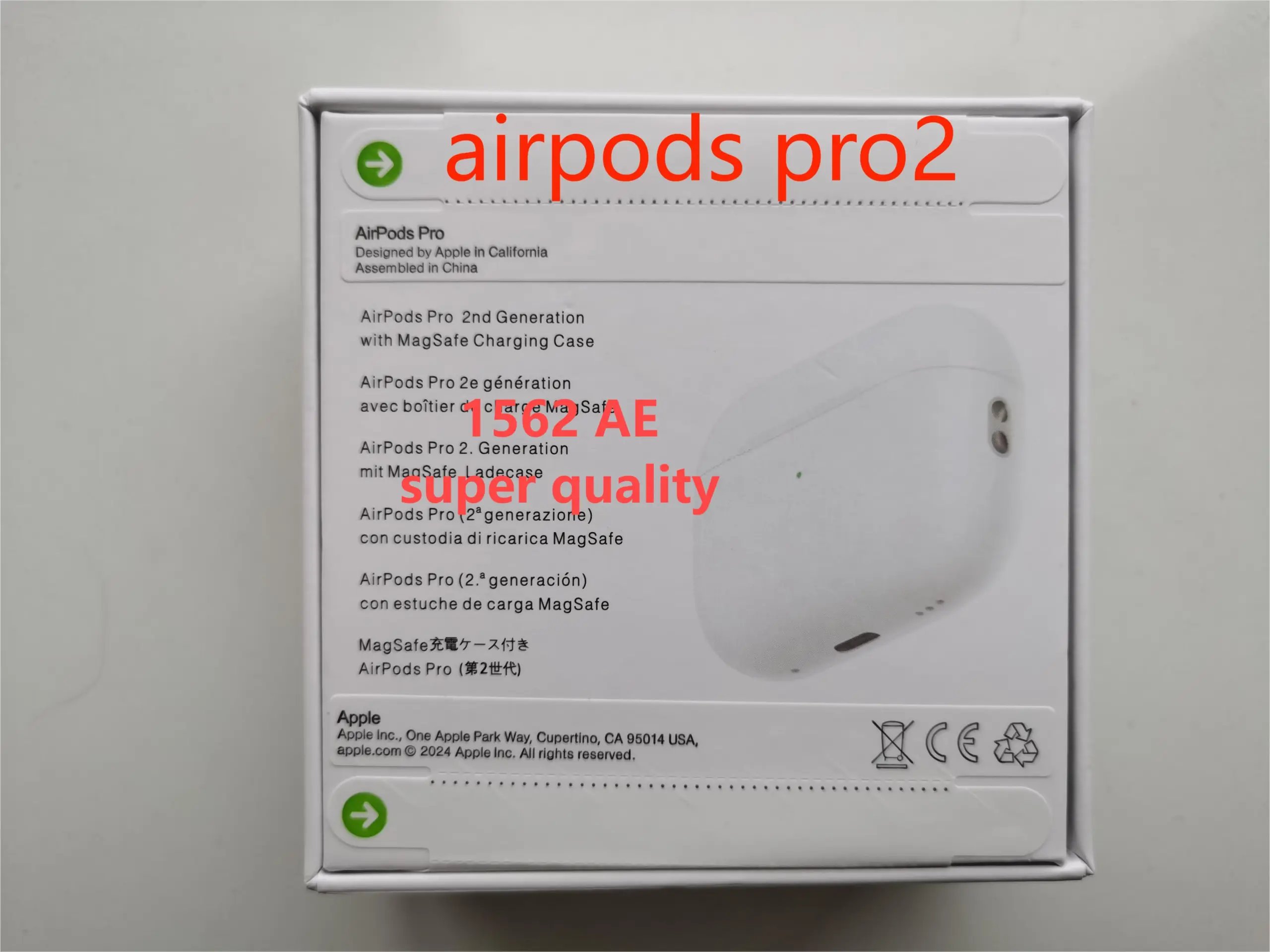 Item Thumbnail for airpods pro2  1562AE