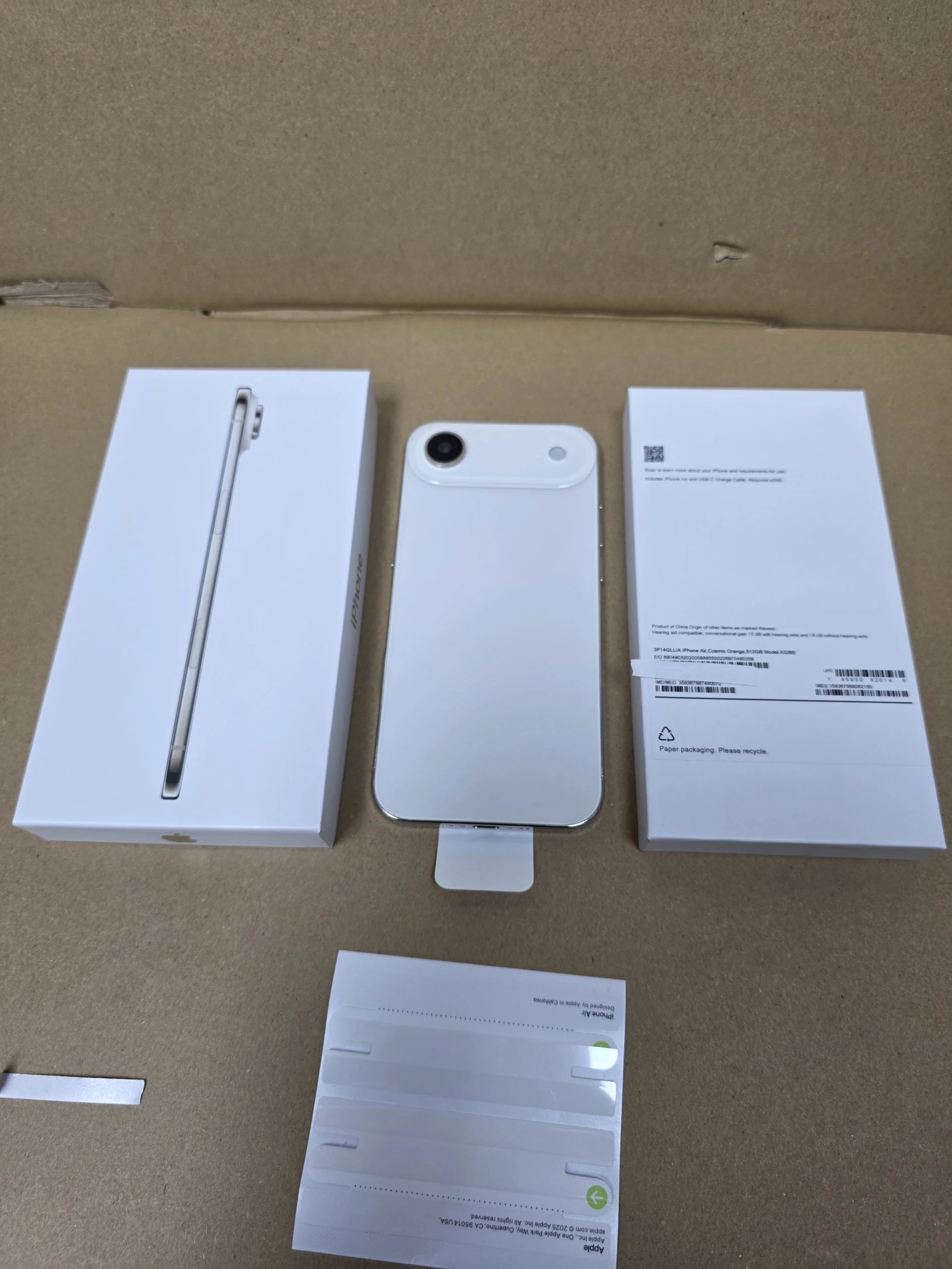 Apple iPhone Air 512GB Cosmic Orange