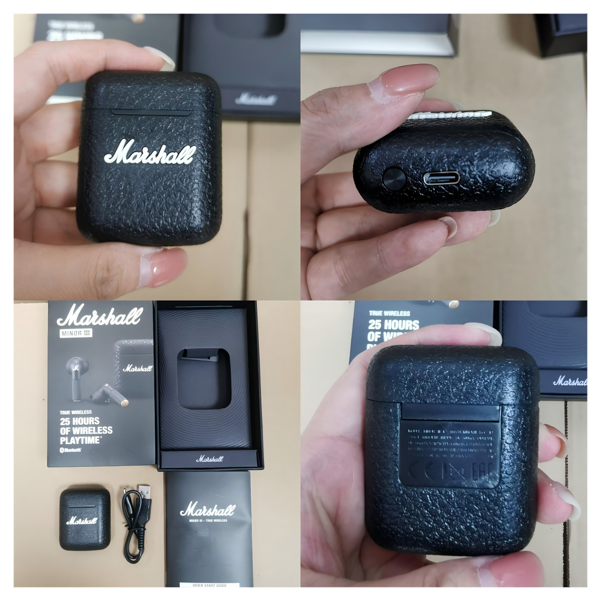 Design Marshall Minor IV White True Wireless Earbuds Tws Earbuds - 2