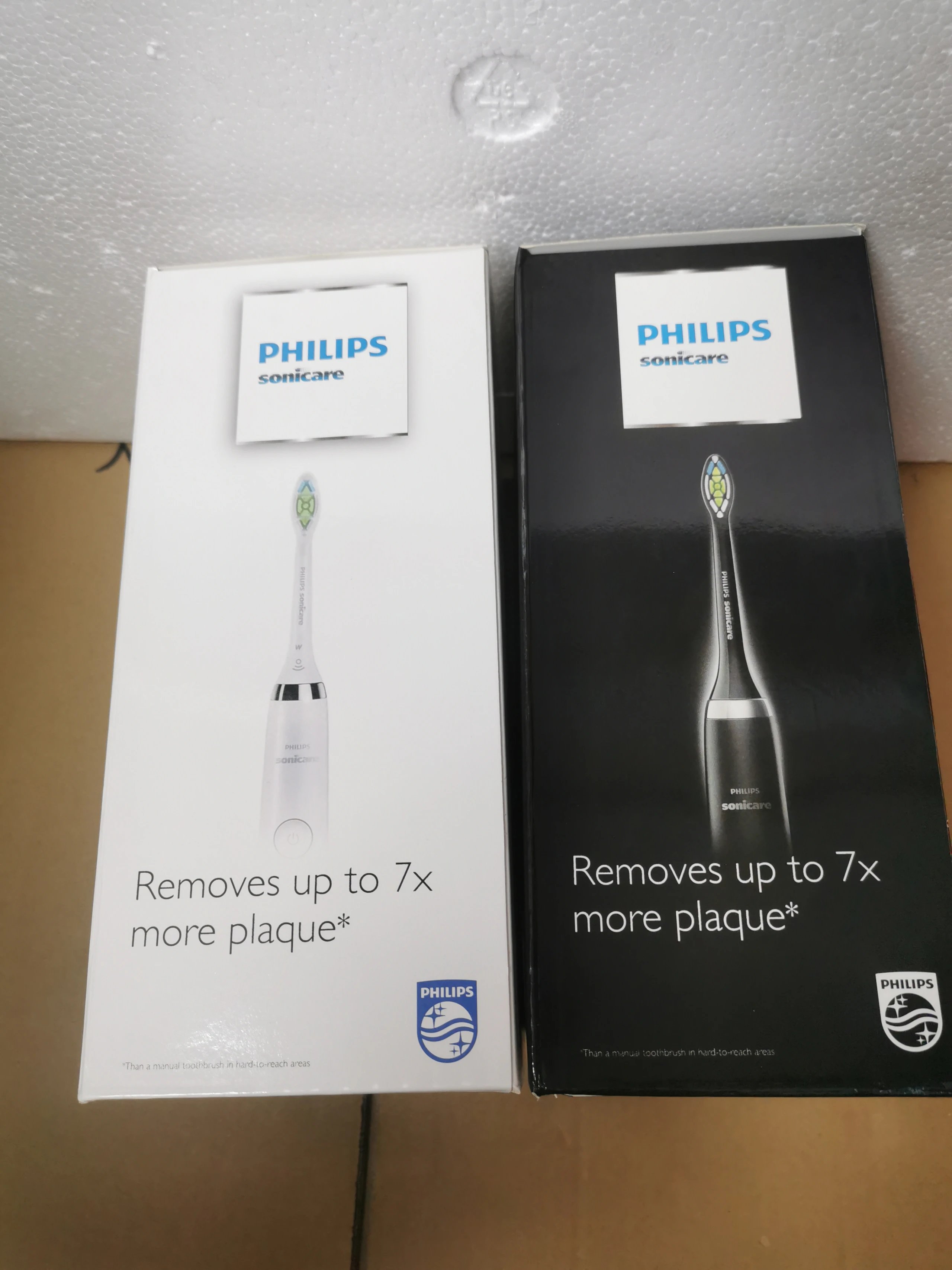 Philips Sonicare Electric Toothbrush White Black Modern