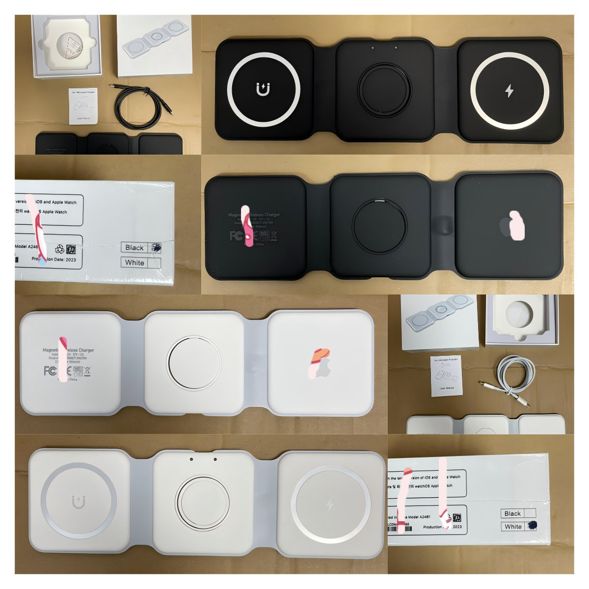 3-in-1 Folding Magnetic Wireless Charger