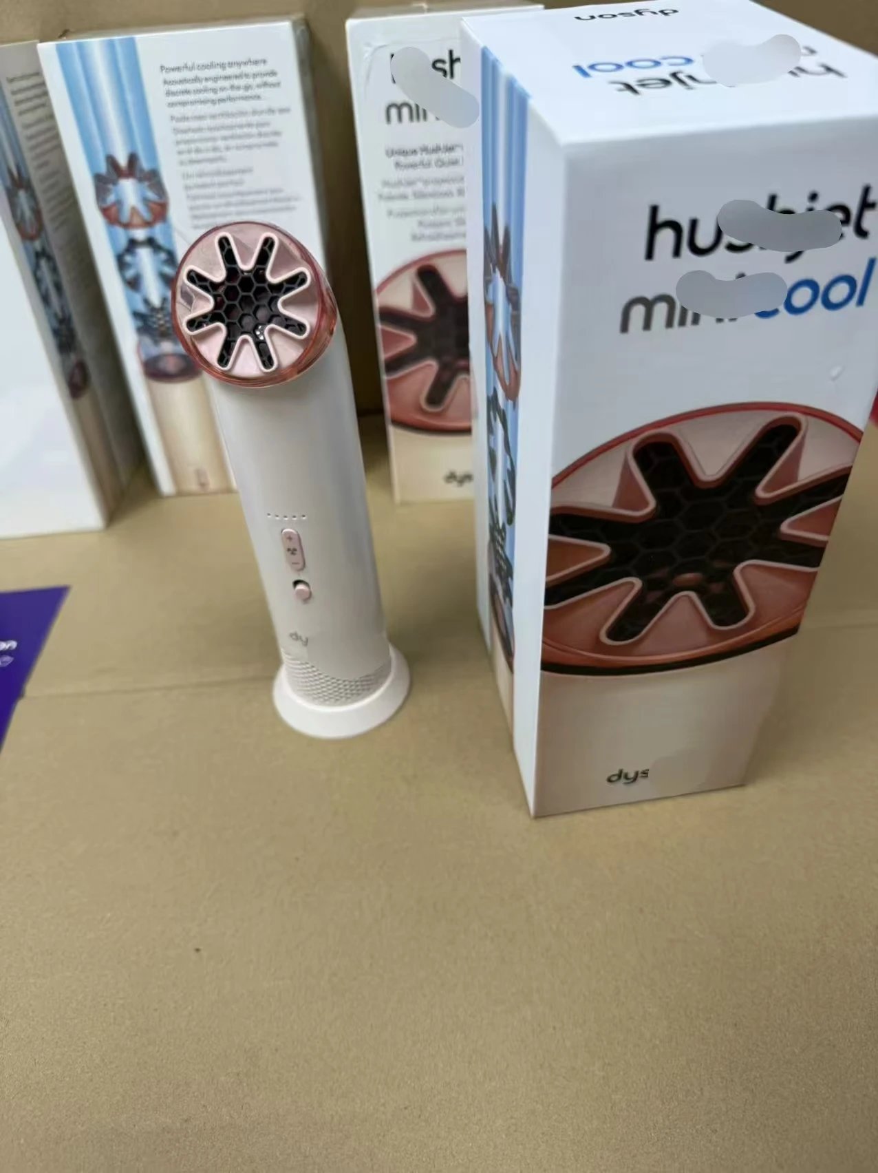 Dyson Hair Dryer Mini Cool Rose Gold Portable