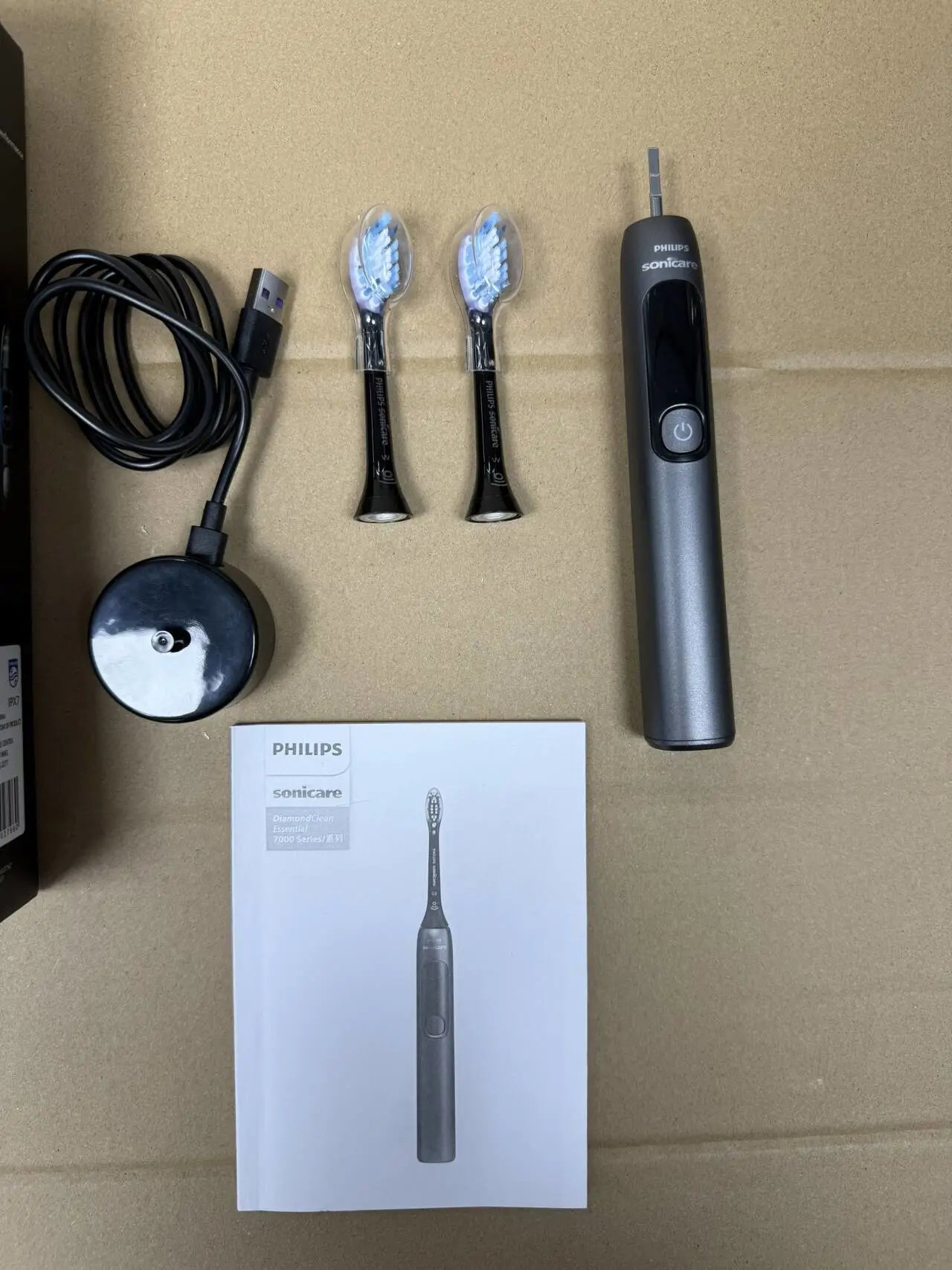 Philips Sonicare DiamondClean Essential Black Electric Toothbrush