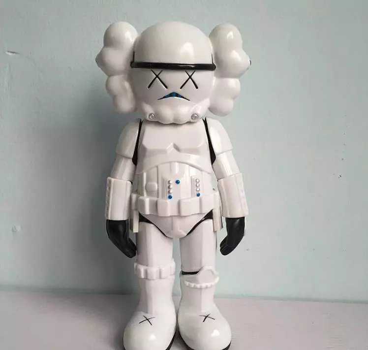 Kaws Figure — 25cm white soldier colorway — USFans Spreadsheet photo