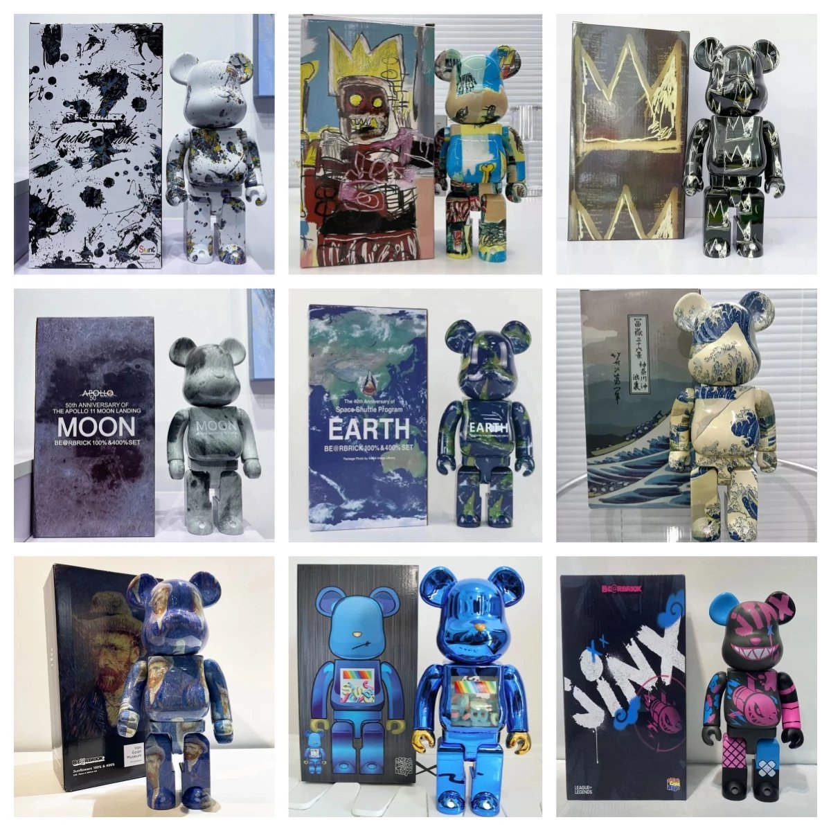 Be@RBRICK 400% [39+ styles]