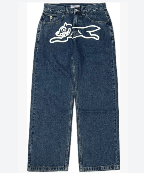 Ice Cream Graphic Jeans photo 2