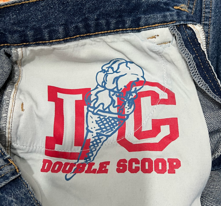 Ice Cream Graphic Jeans photo 7