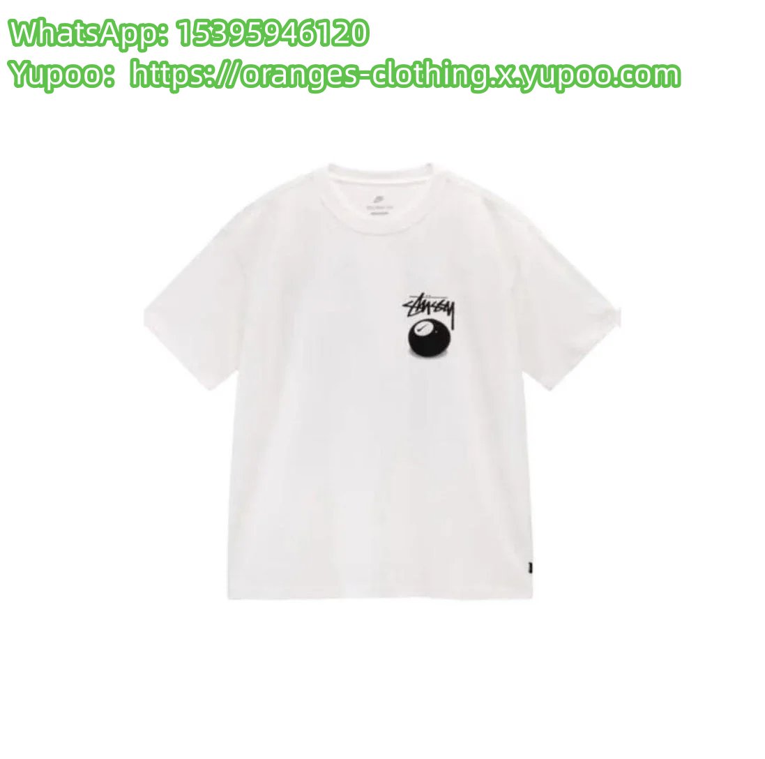 stussy x nike 8-ball tee
