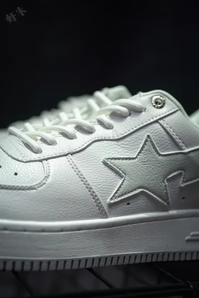 A Bathing Ape Bape Sta Splatter Orange Star Sneakers - 42