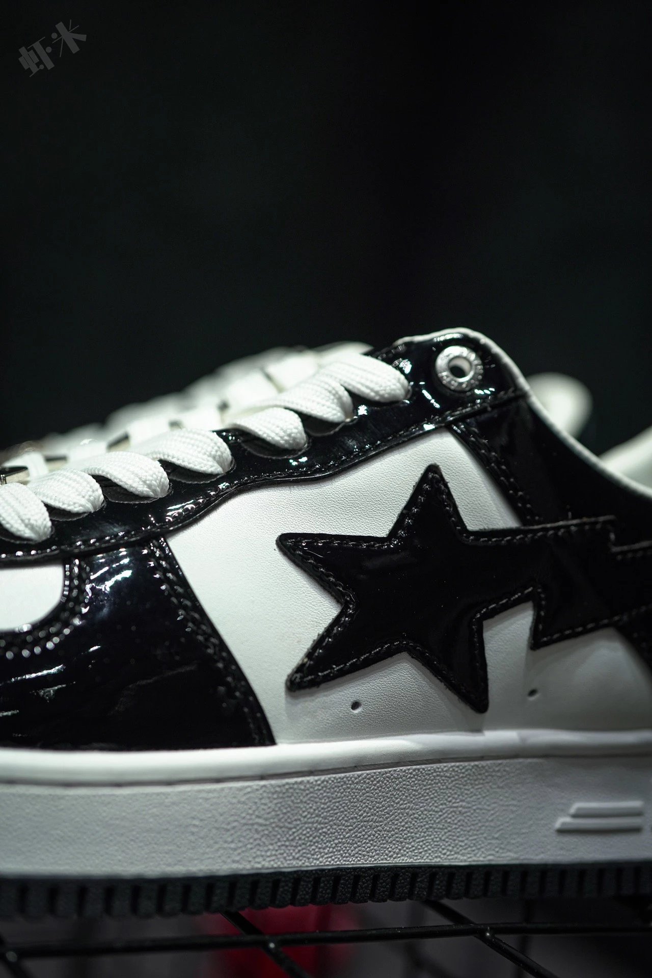 A Bathing Ape Bape Sta Splatter Orange Star Sneakers - 24