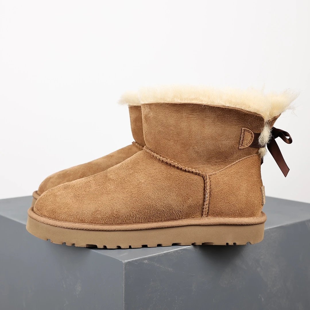 贝莉蝴蝶结栗棕