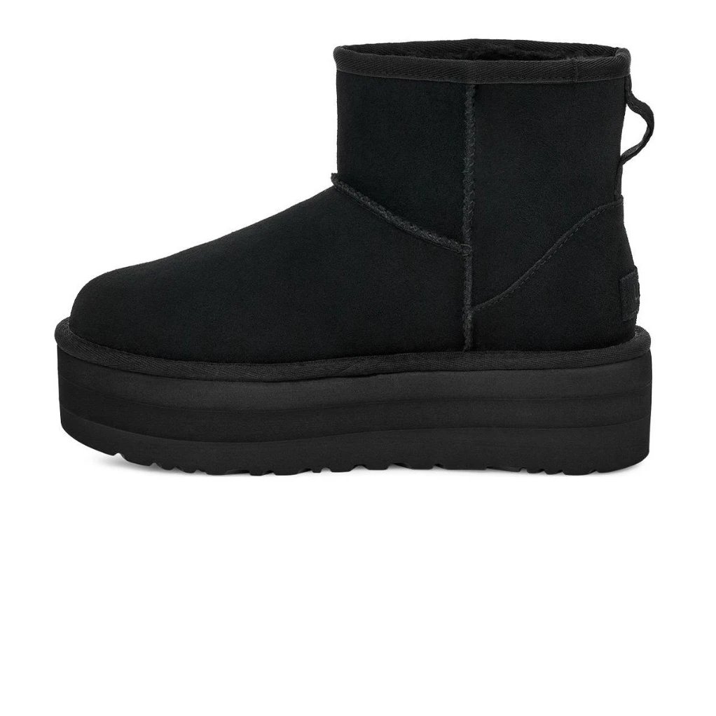 mini中筒厚底黑色跟高5cm