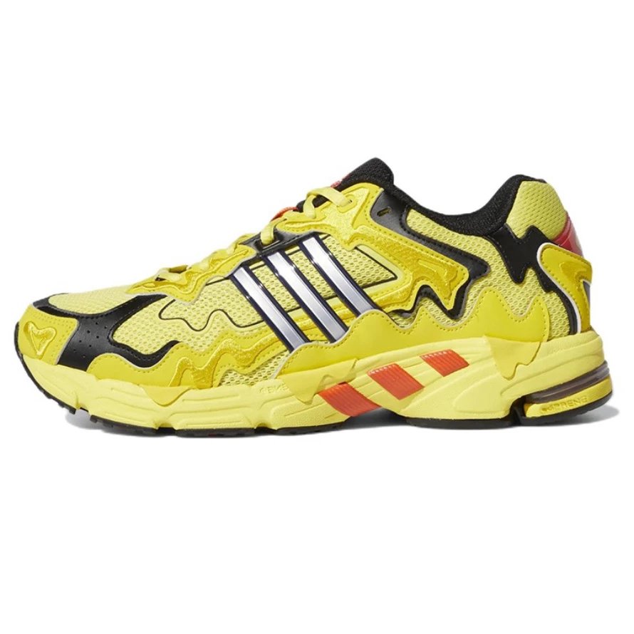 Adidas Y-3 Kaiwa Yellow Black Orange Sneakers Running Shoes