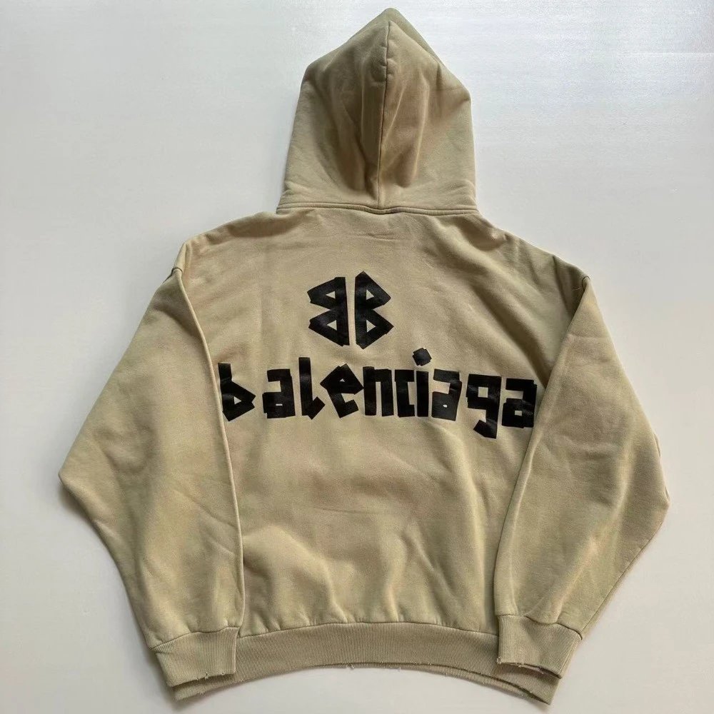 Balenciaga Letter Print Hoodie photo 8