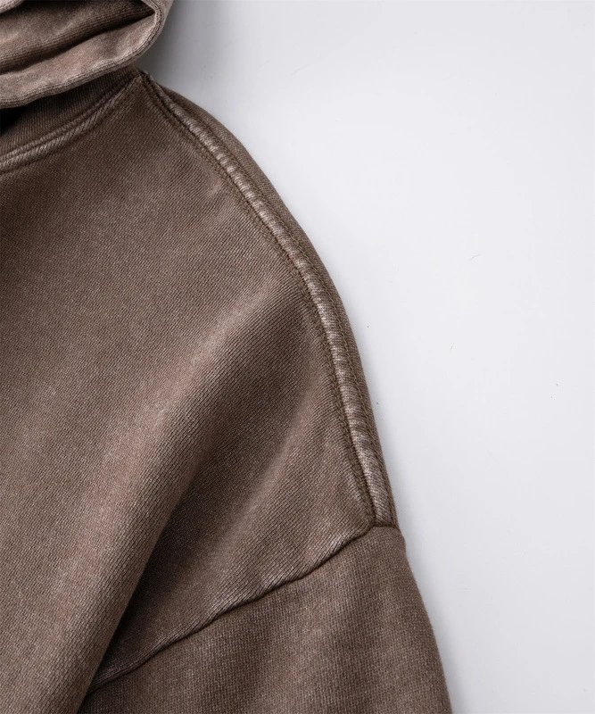 Carhartt WIP Hooded Zip-Up Sweatshirt Brown Hoodie - 11