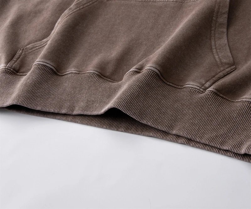 Carhartt WIP Hooded Zip-Up Sweatshirt Brown Hoodie - 15