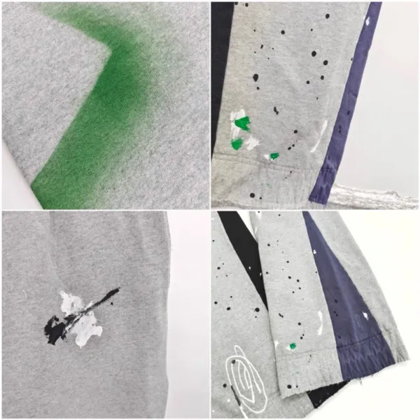 Gallery Dept. Paint-Splatter Sweatpants Blue - 18