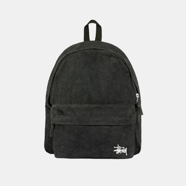 Stussy Canvas Mini Backpack Black - 1