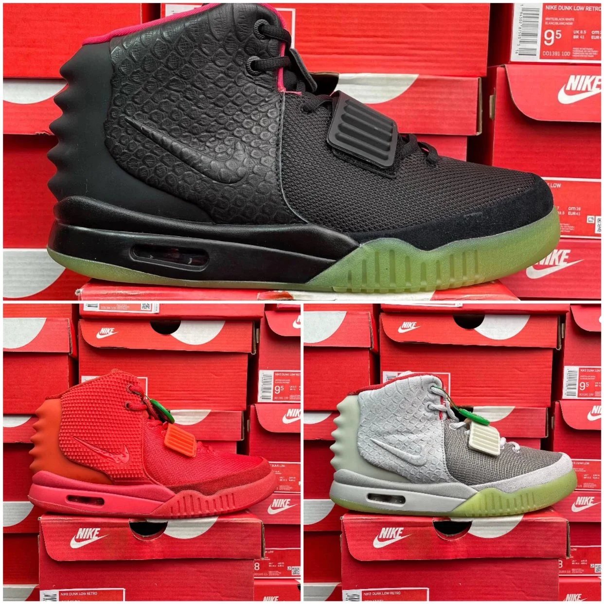 Nike Air Yeezy 2 Sneakers [3 s