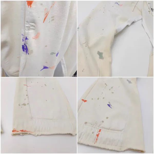 Gallery Dept. Paint-Splatter Sweatpants Blue - 12