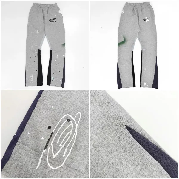 Gallery Dept. Paint-Splatter Sweatpants Blue - 19