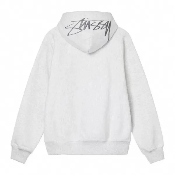 Stussy Classic Hoodie Black - 4