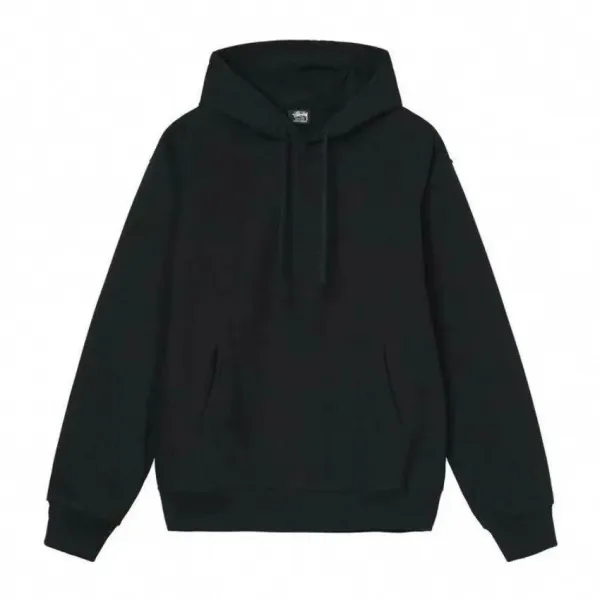 Stussy Classic Hoodie Black - 5