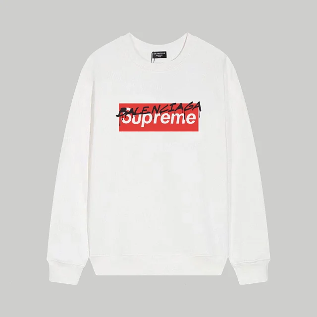 Balenciaga Hoodies & Sweatshirts Graphic Logo Crewneck Sweatshirt product detail image 12