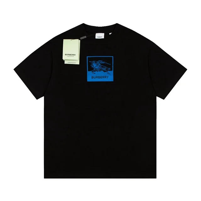 Burberry T-Shirts Short-Sleeve Logo and Check Graphic product detail image 14