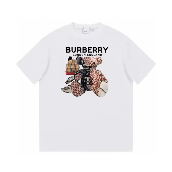 Burberry Thomas Bear Print White T-Shirt - 13