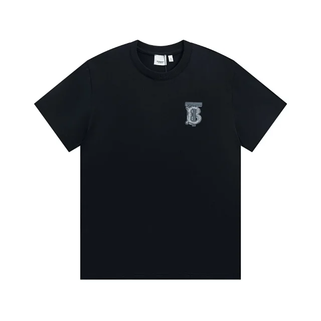 Burberry T-Shirts Short-Sleeve Logo and Check Graphic product detail image 12