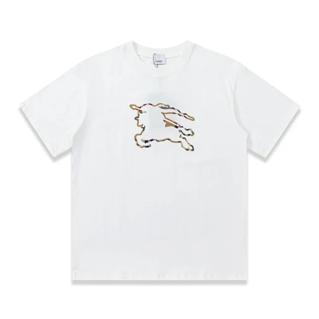 Burberry T-Shirts Short-Sleeve Crew-Neck Graphic T-Shirt product detail image 14