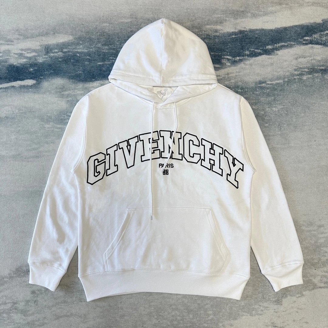 Givenchy White Hoodi