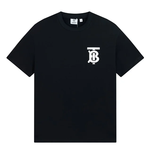 Burberry T-Shirts Logo Print Short-Sleeve Crewneck product detail image 12