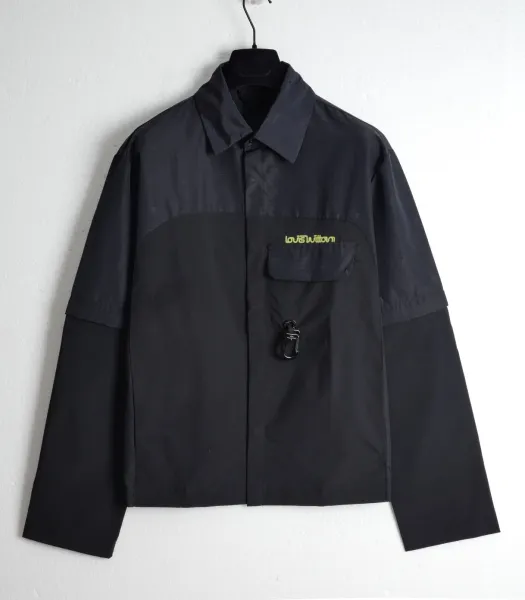 Louis Vuitton Technical Shirt Jacket Black - 12