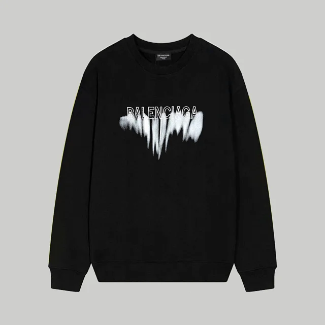 Balenciaga Hoodies & Sweatshirts Graphic Logo Crewneck Sweatshirt product detail image 11