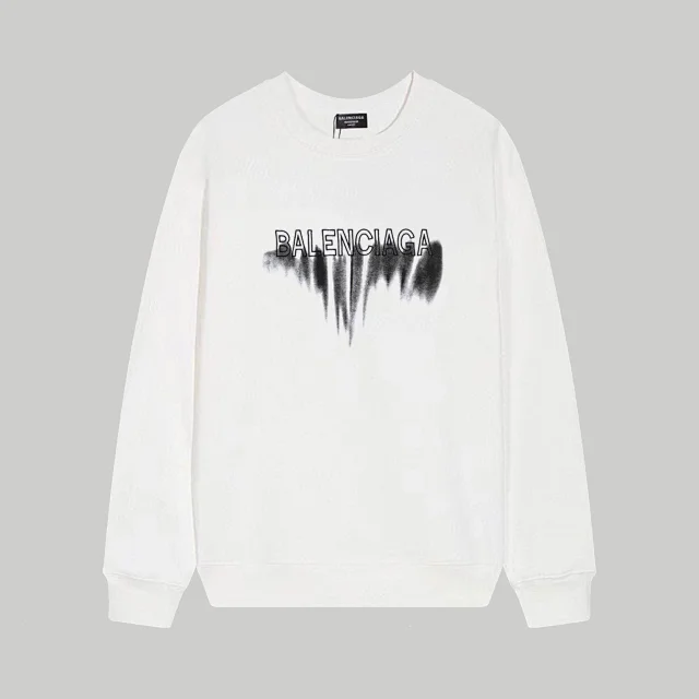 Balenciaga Hoodies & Sweatshirts Graphic Logo Crewneck Sweatshirt product detail image 10