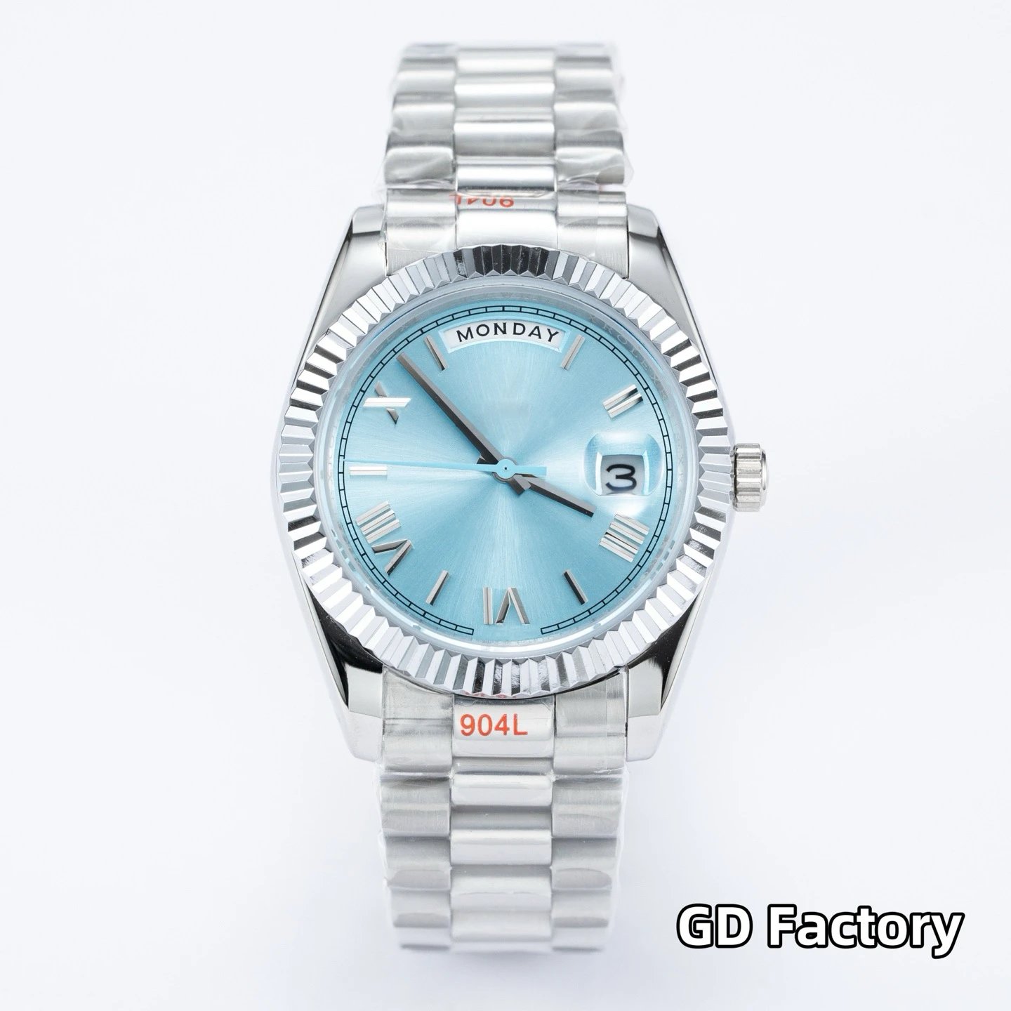Rolex Datejust 41mm — 【Roman Disc] Silver Shell · Tiffany Disc · Steel Strip colorway — USFans Spreadsheet photo
