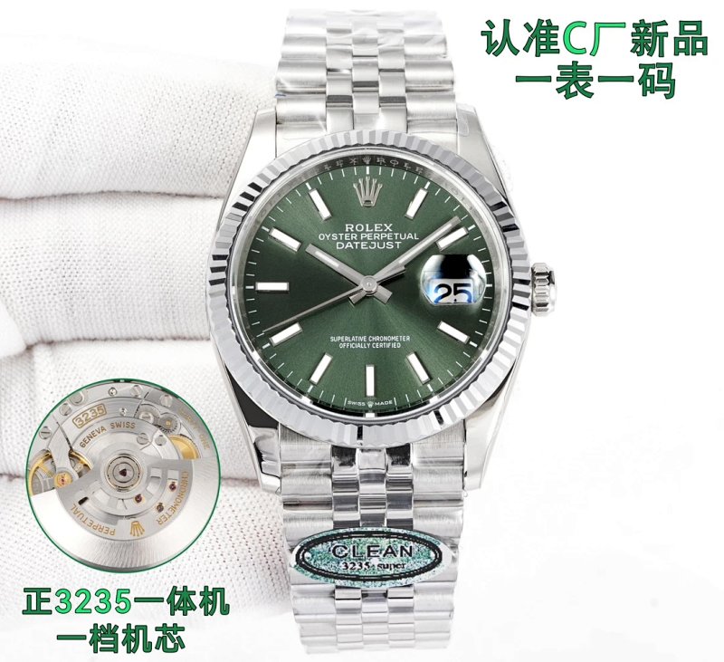 Rolex C 36mm Watch Clean 36mm