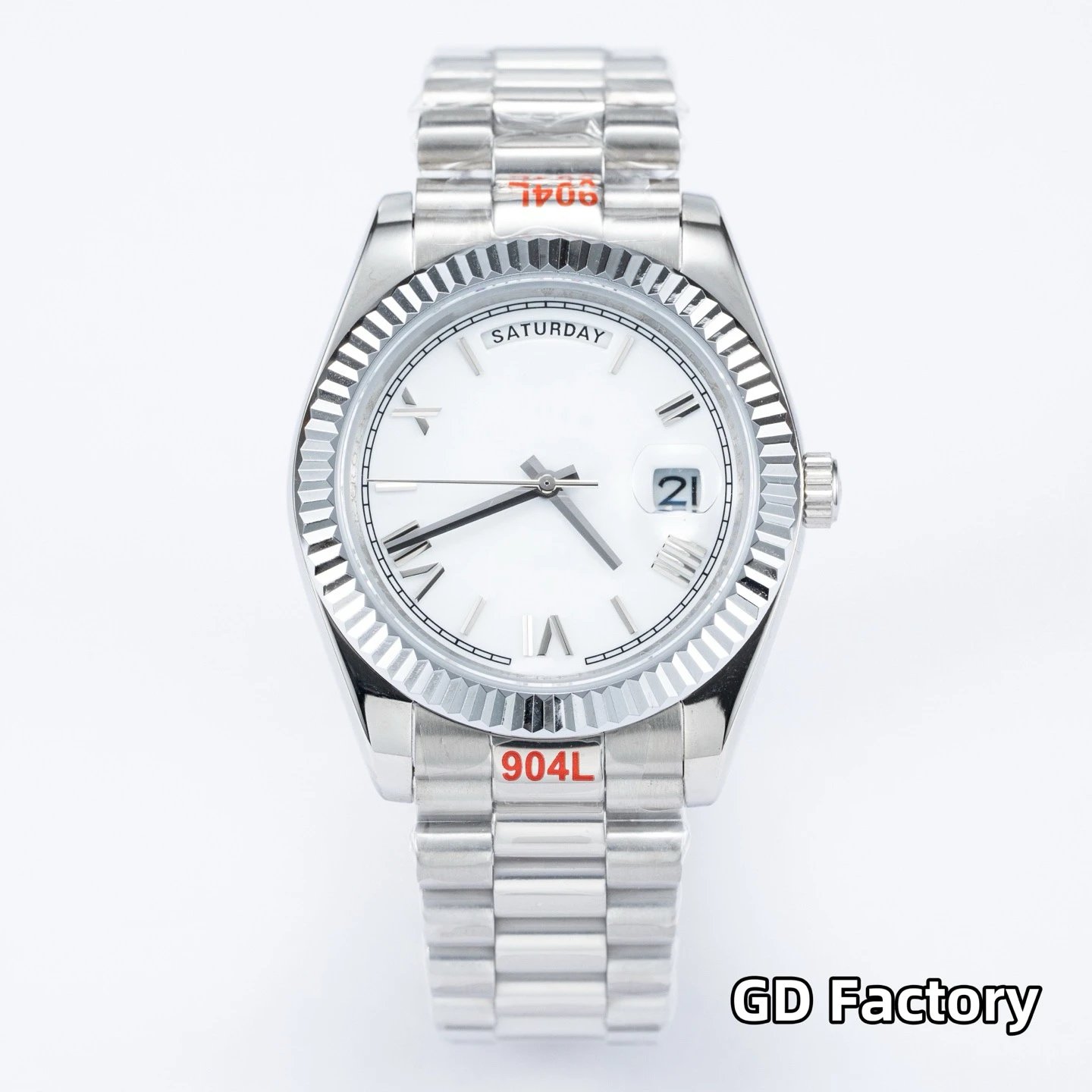 Rolex Datejust 41mm — [Roman Dial] Silver Case · White Dial · Steel Bracelet colorway — USFans Spreadsheet photo