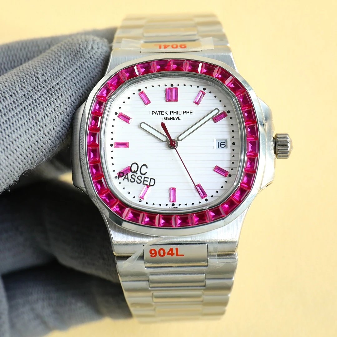 [Purple Drill Ring] Silver Shell · White Plate Steel Strip