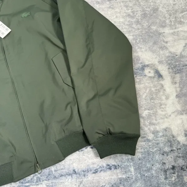 Lacoste Lightweight Bomber Jacket Black Outerwear - 9