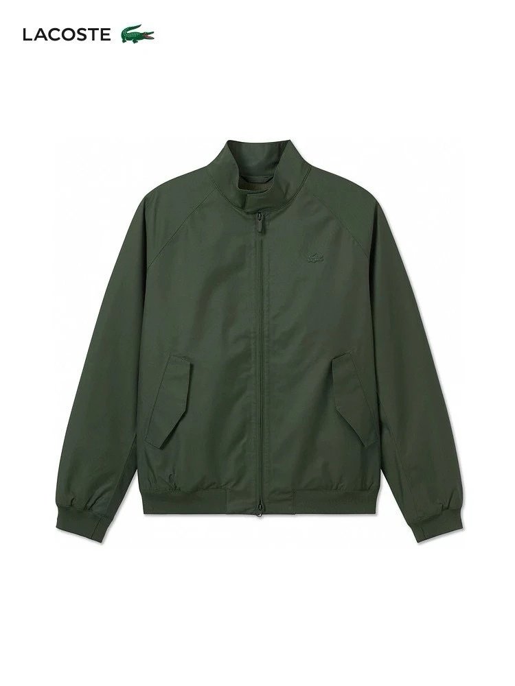 Lacoste Lightweight Bomber Jacket Black Outerwear - 3