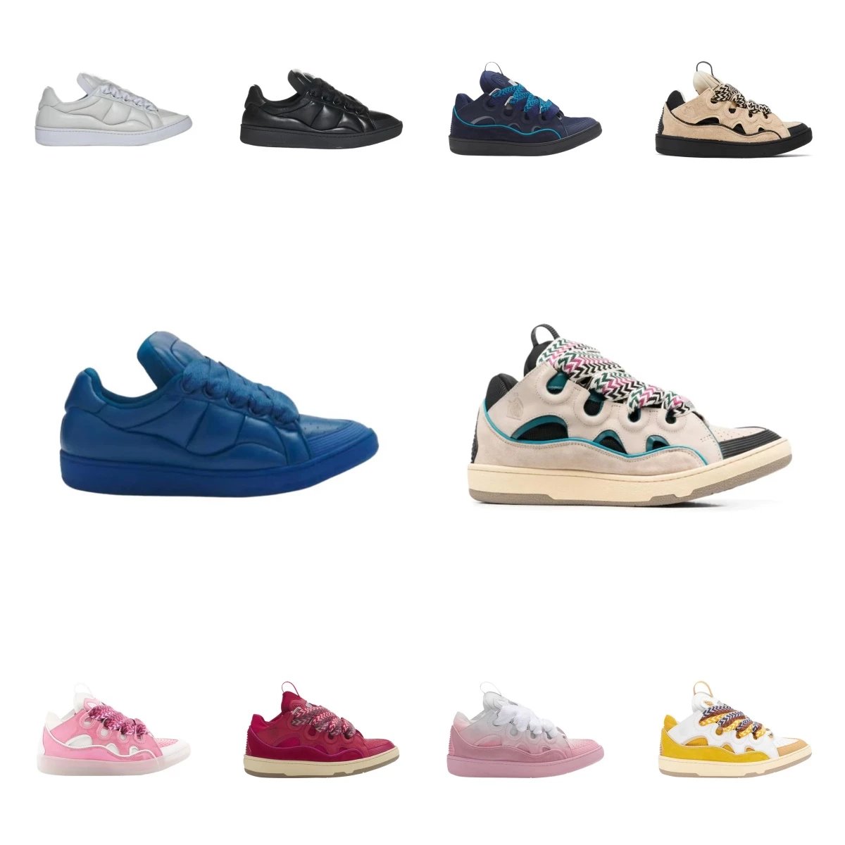 BF Batch Authentic LANVIN Curb Sneakers Made in Portugal (Some Colors Non-Returnable)