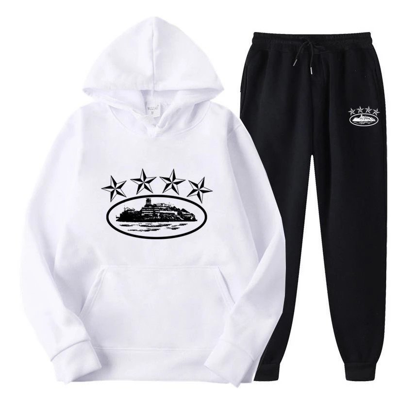 Corteiz Alcatraz Logo Hoodie and Sweatpants Set product photo 2