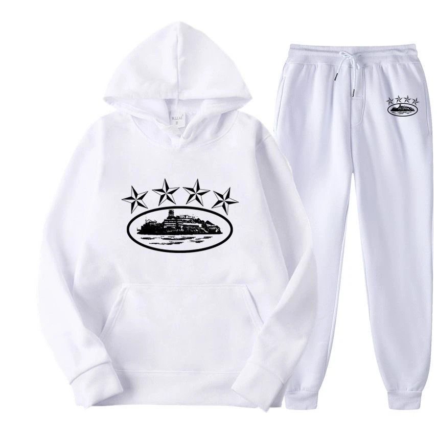 Corteiz Alcatraz Logo Hoodie and Sweatpants Set product photo 3