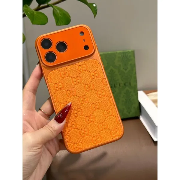 Gucci GG Marmont Orange Phone Case - 1