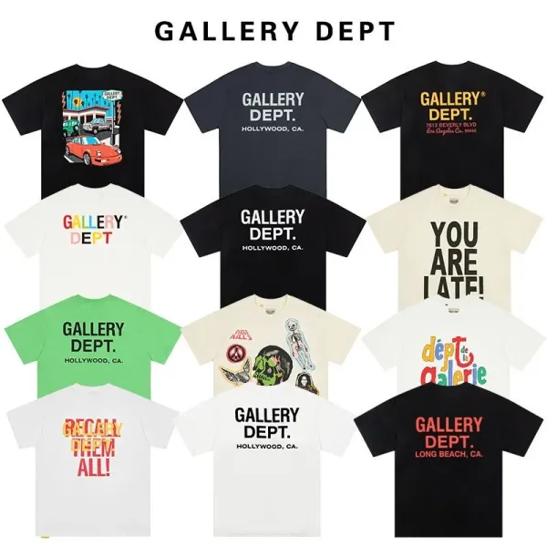 Gallery Dept. Dépt de la Galerie Beverly Blvd. Multicolor Graphic T-Shirt - 2